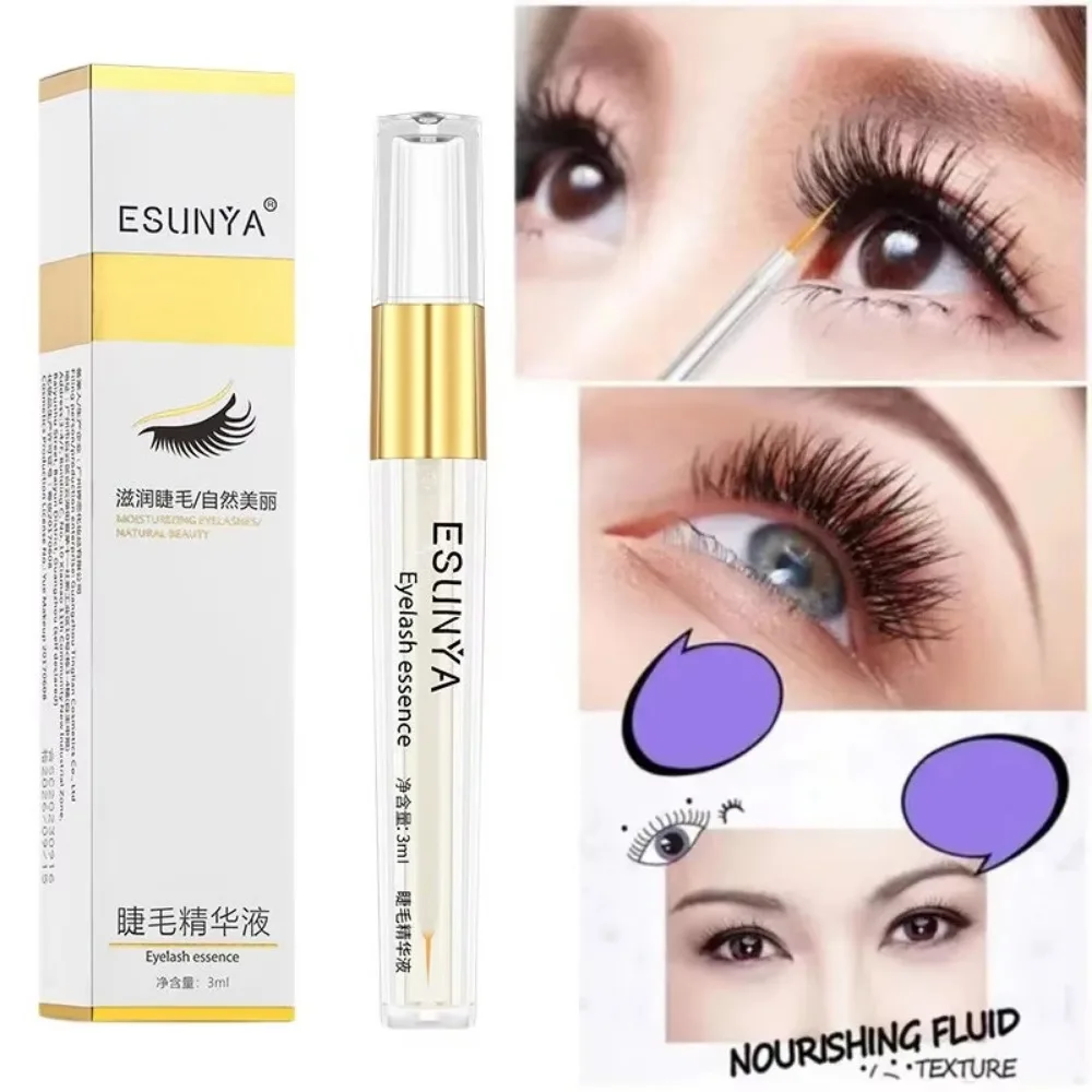 3ml Eyelash Essence Natural Eyelash Growth Enhancer Eyelash Nutrition Serum Lengthening Thicker Mascara Lash