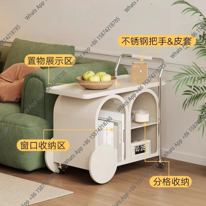 Hh Nordic Luxury Coffee Table Exquisite Glamour Mesa De Centro Sala Living Room Furniture Modern Simple Side Table Elegant Uniqu