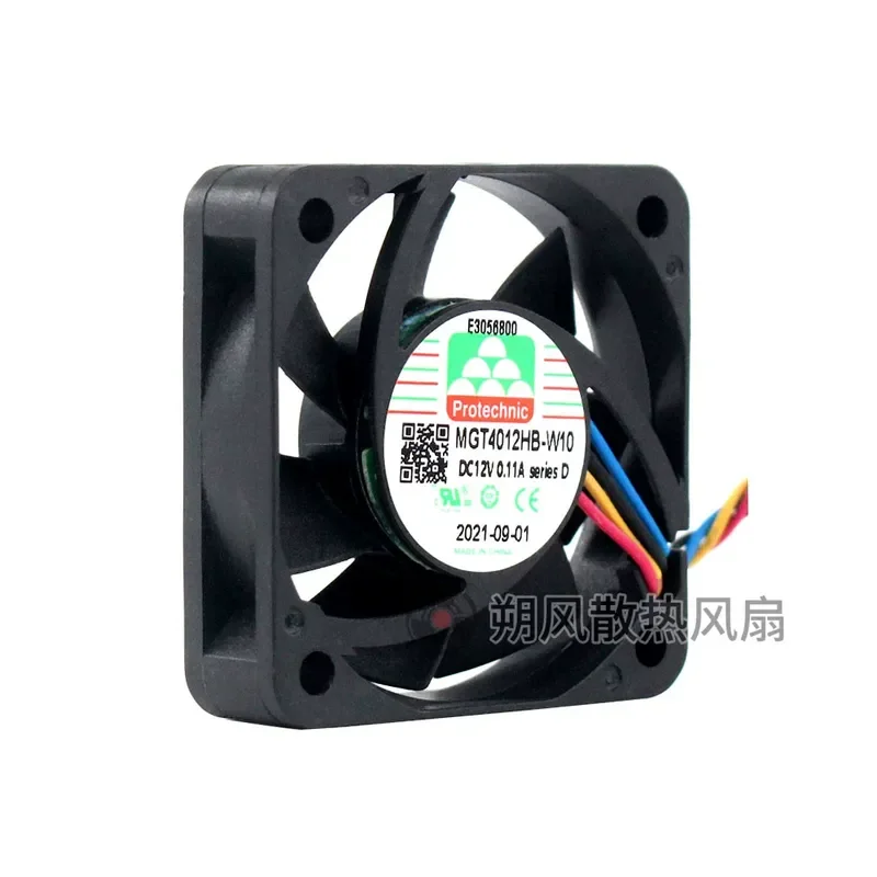 for Yongli MGT4012HB-W10 4010 4CM 12V 0.11A 4-wire PWM Ball Bearing Cooling Fan