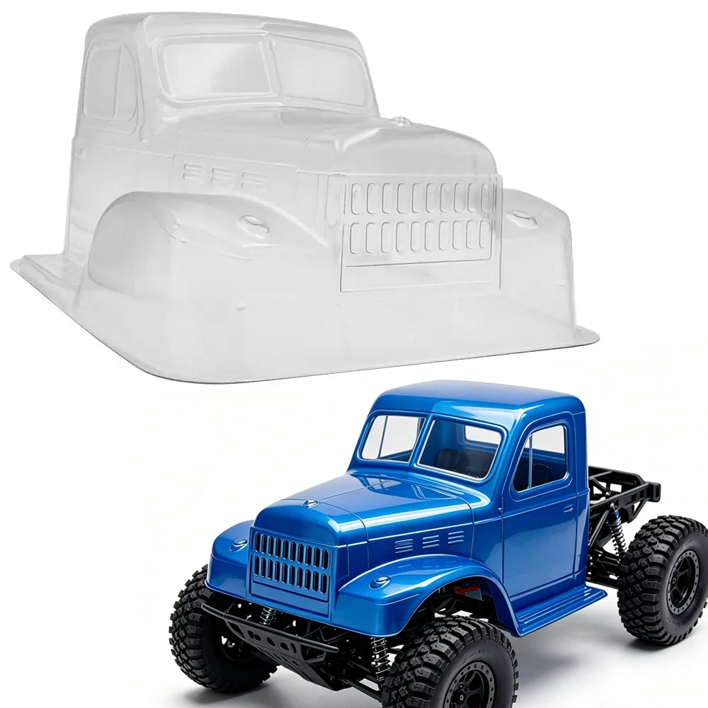 

1/10 Dodge Power Wagon Cab Pc Clear Body for Rc Crawler Axial Scx10 Trx4 Yikong 4102 Rgt 86100 Redcat Gen8 Mst Cfx