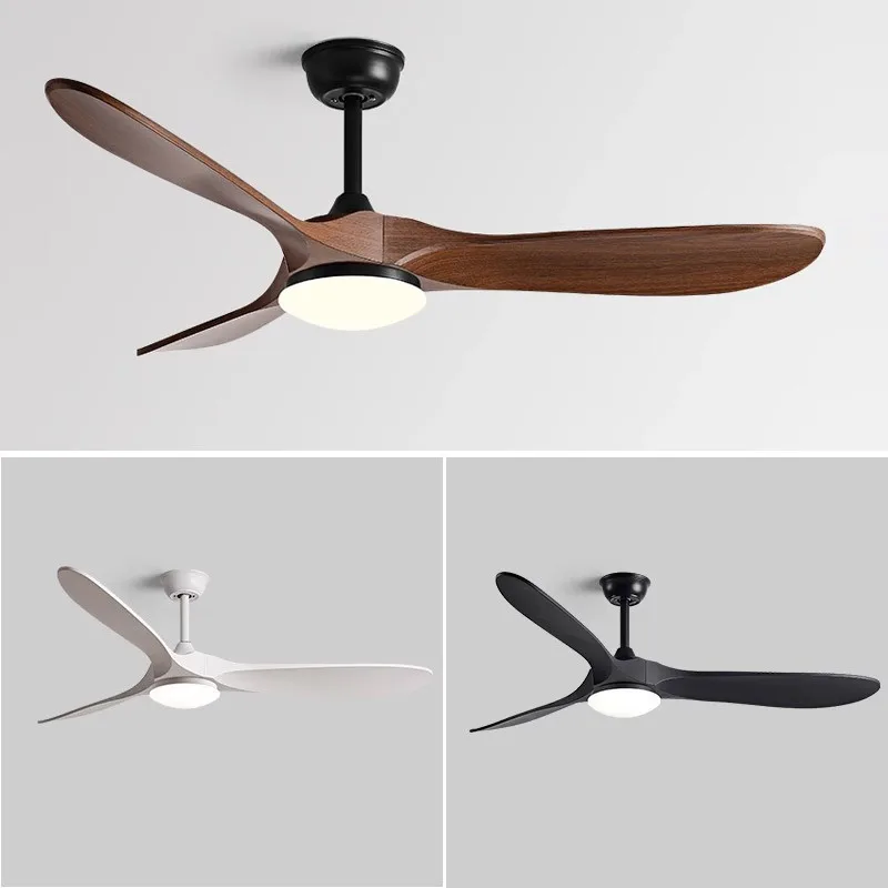 Ceiling Fan With Light 52 Inch 3 Colors Changing Ceiling Fan Lighting Room Fan Ceiling Fan For Bedroom Living Room