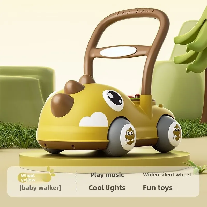 

Baby Walker with Adjustable Speed - Push & Ride Learning Walker Toy - Foldable Toddler Pushcart - Indoor/Outdoor Exercise Car