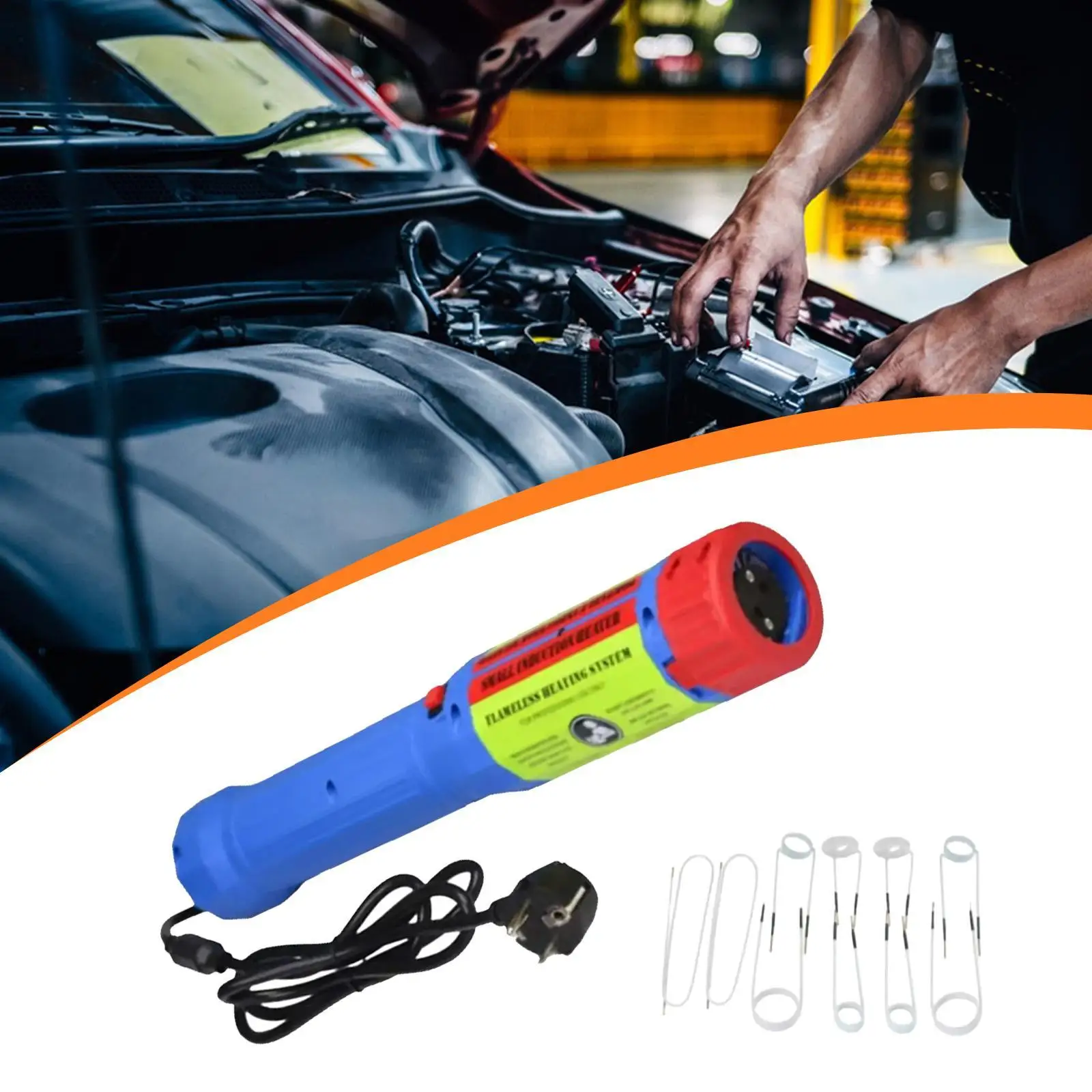 Portable Induction Heater Kit 1.4kW AU 220V Professional with 10 Coils