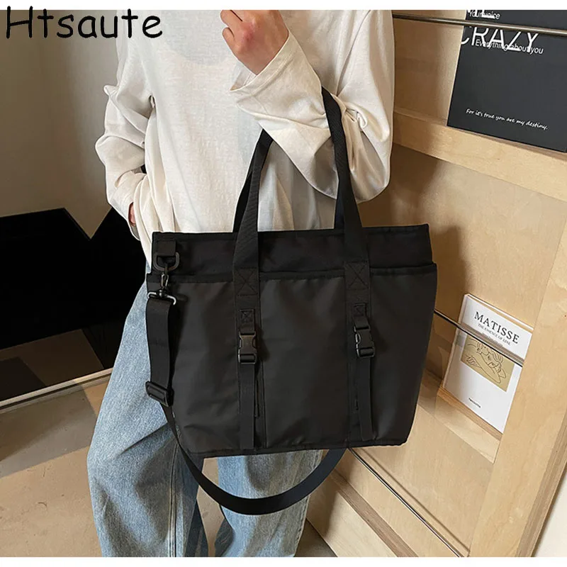 

Elegant Ladies Oxford Large Handbag Women Business Casual Tote Top-Handle Bags Fashion Retro Shoulder Bags Crossbody Packs