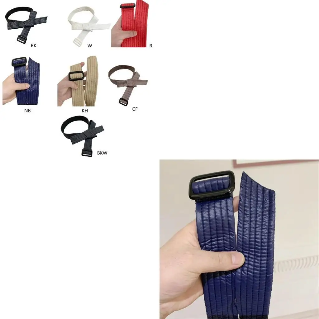 652F Overcoat Waist Belt Down Coat Belt Replacement Women Down Coat Belt Belt For Down Coat Men Coat Belt Replacement
