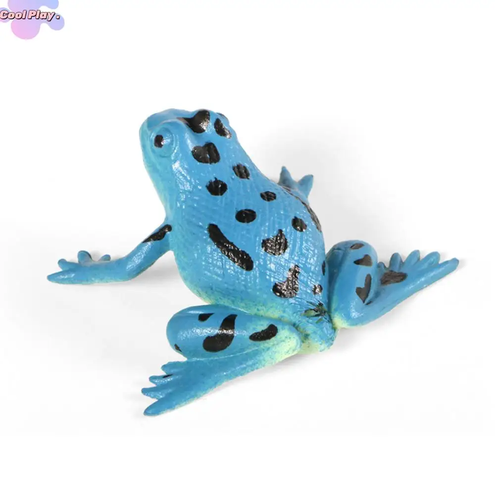 

Mini 12PCS Fun Toys Figure Animals Toys Realistic Frog Action Figures Colorful Frogs Model Toys Assorted Frog