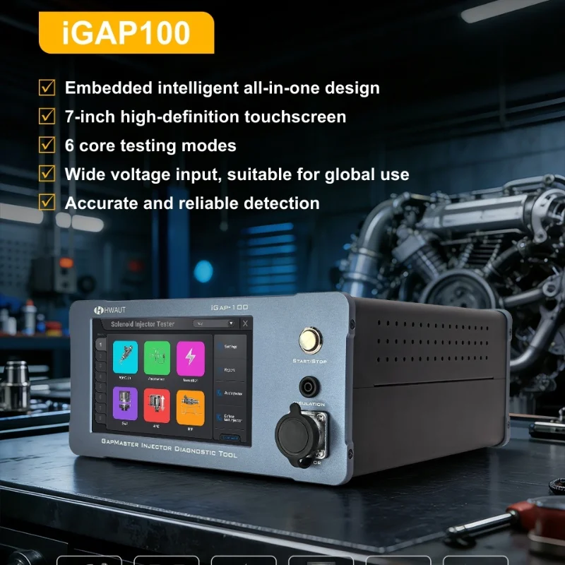 

Update Valve V2 I-Gap100 Gap Tester BIP AHE Solenoid Valve Injector Resistance Inductance Common Rail Tester