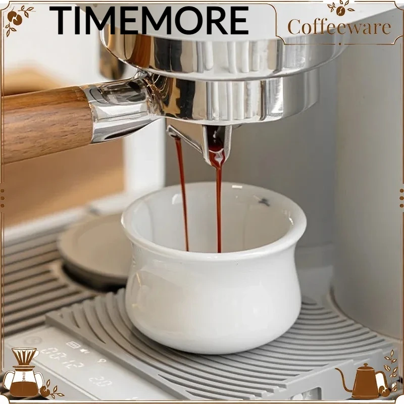 Timemore X 2 Piece Set Ceramic Espresso Tasting Cups Hand Brew Milk Coffee Cups For Home Cafe Professional Barista Lovers Tool