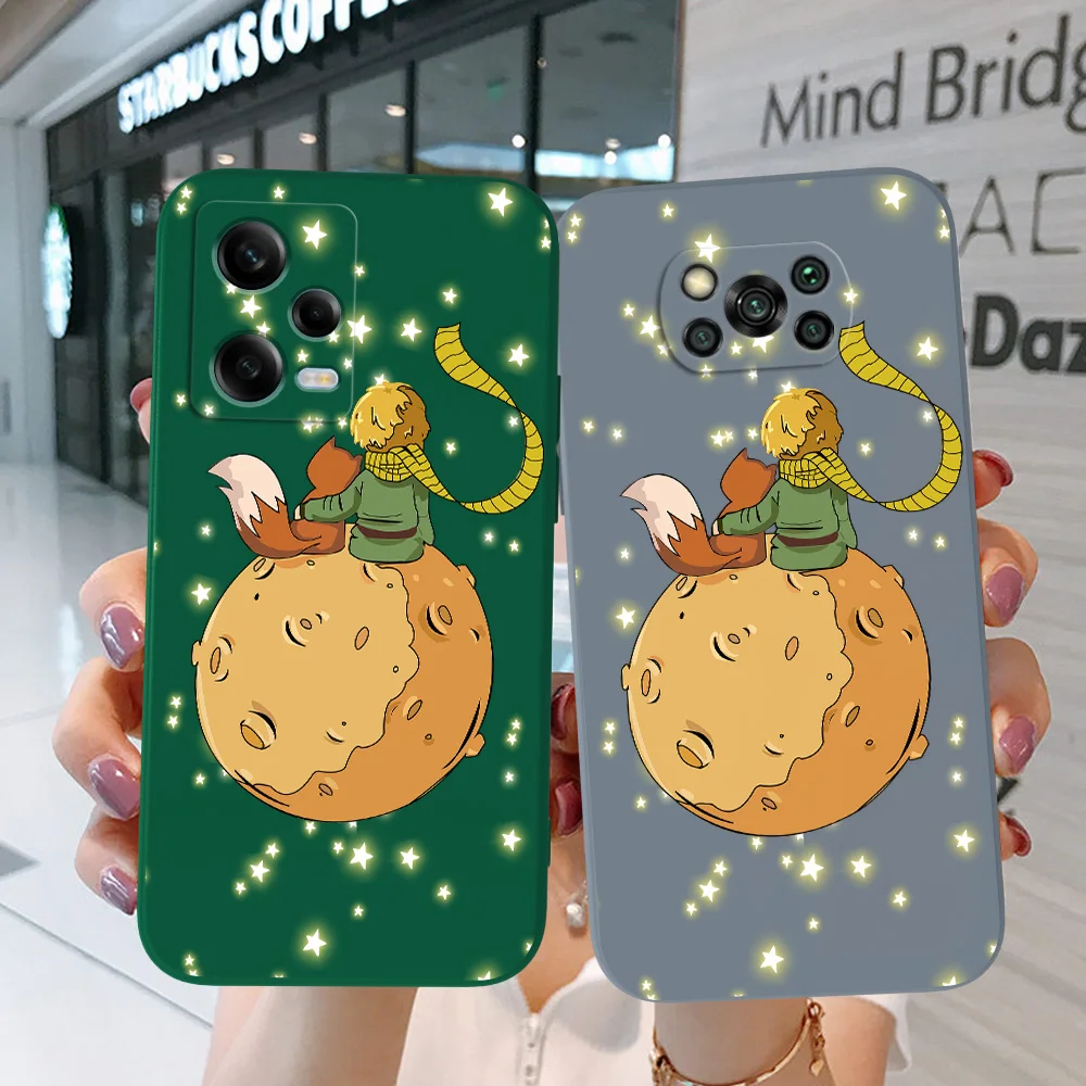 Case For xiaomi Mi 11 Lite 4G 5G NE 11i 11 ULTRA 11T Pro POCO F3 Phone Cover Soft Silicon little prince my