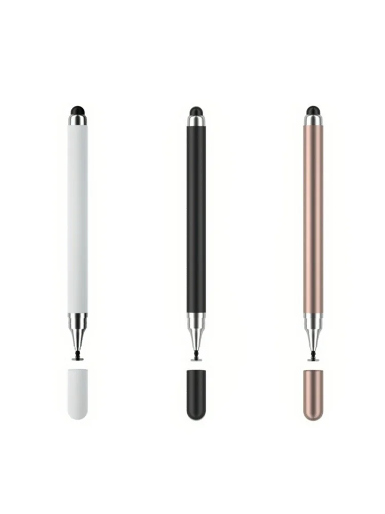 Stylet universel 2 en 1 pour tablette, téléphone portable Android ios, accessoires pour iPad, tablette de dessin, écran tactile capacitif, 1/2 pièces