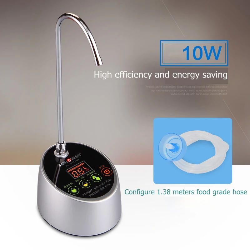 Dispenser air otomatis, pompa air meja pintar untuk rumah