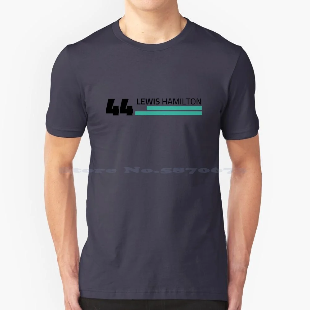 Lewis 44 Edition T Shirt 100% Cotton Tee Racing F1Racing Racing Drive To Survive Lewis Hamilton Valtteri Bottas