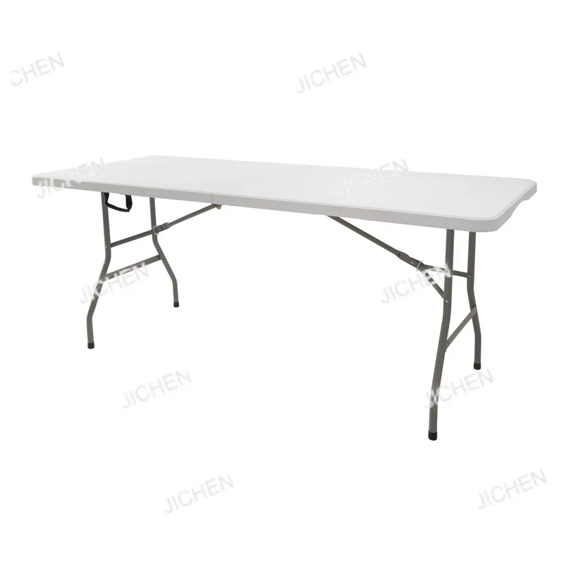 

Folding table plastic stall portable dining table, high quality for sale