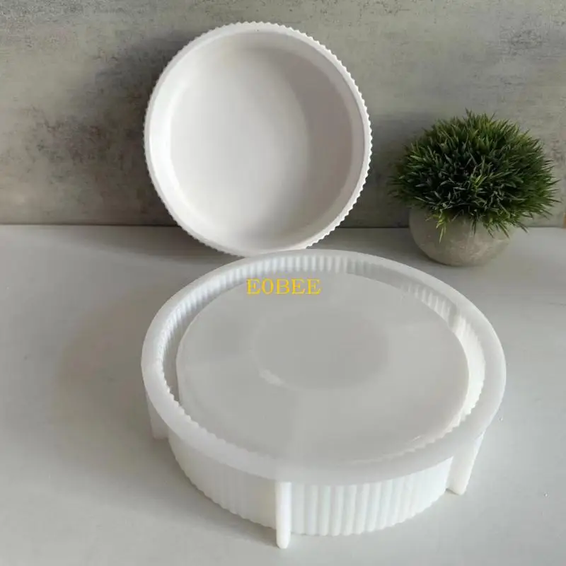 

E0BE Storage Bottle Mold Jar Resin Molds Storage Box Moulds Suitable for Craft