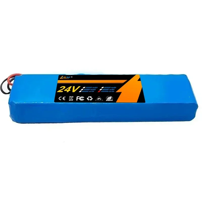 24V 7S4P Rechargeable Lithium 18650 Battery 100Ah Ion Battery Pack Batteries+29.4V Charger