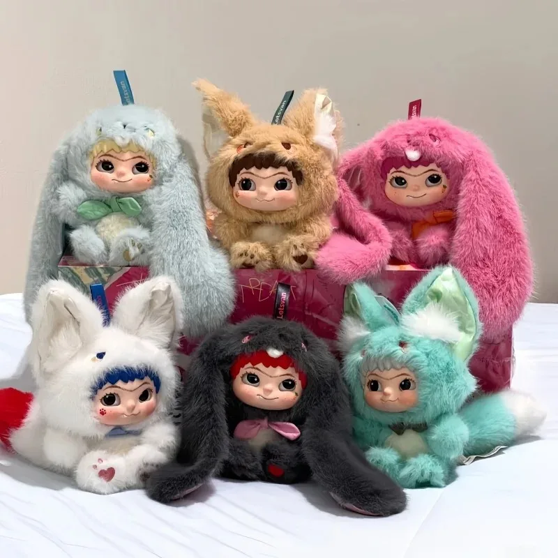 

Wakuku Fox And Bunny Mischievous Diary Series Vinyl Blind Box Second Generation Cute Toy Collectible Model for Festive Gifts