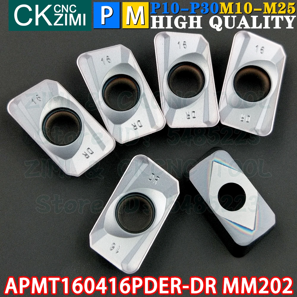 APMT160416PDER-DR MM202 APMT 160416 PDER MM202 كربيد إدراج الكتف طحن إدراج أدوات APMT160416 PDER DR APMT1604 APMT 1604 آلة خرط تعمل بالتحكم الرقمي بواسطة الحاسوب فهرسة أداة القطع