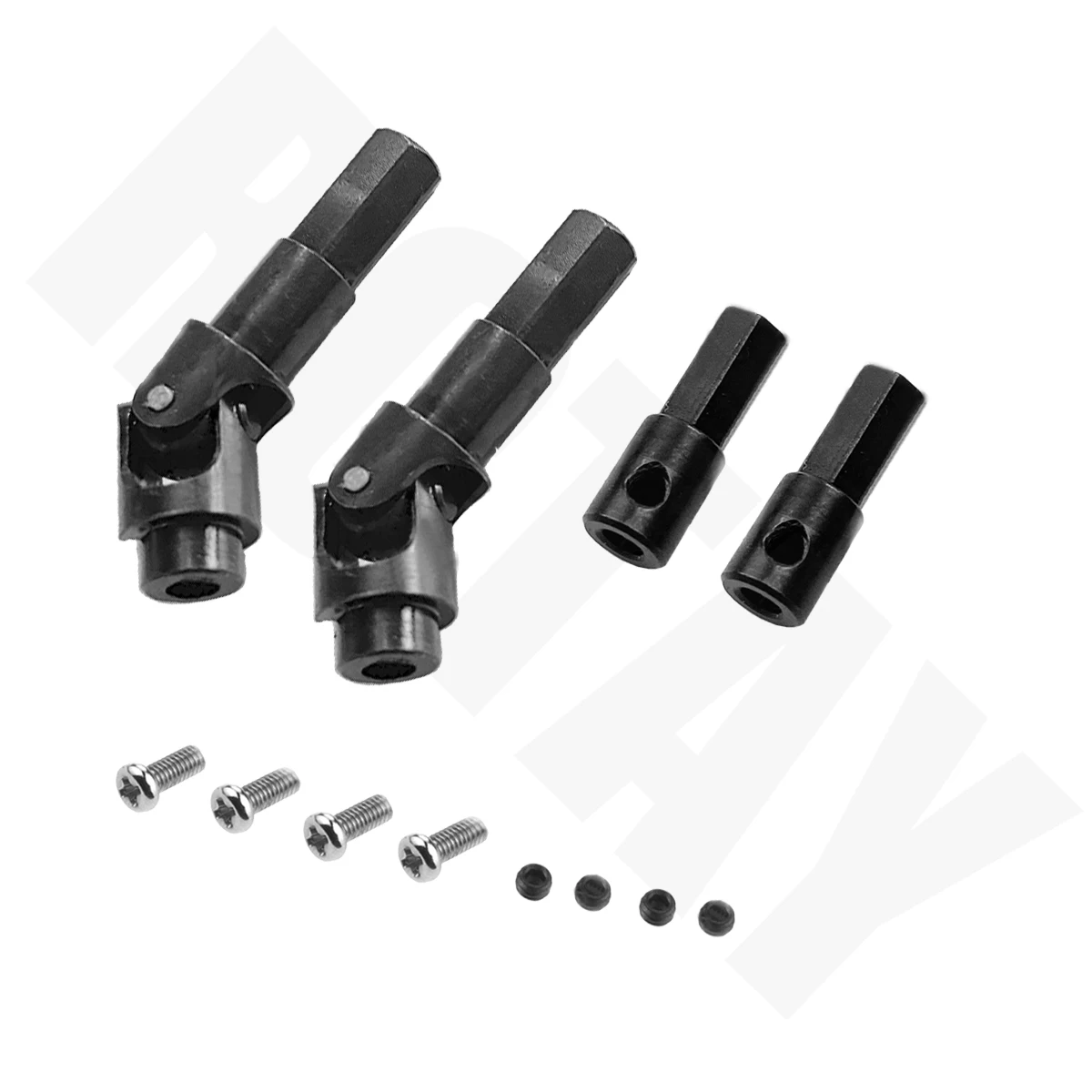 Axle Replacement Part Metal Wheel Axle Adapter Drive Shaft for WPL C24 FJ45 MN D90 Rc Car Upgrade Spare Parts