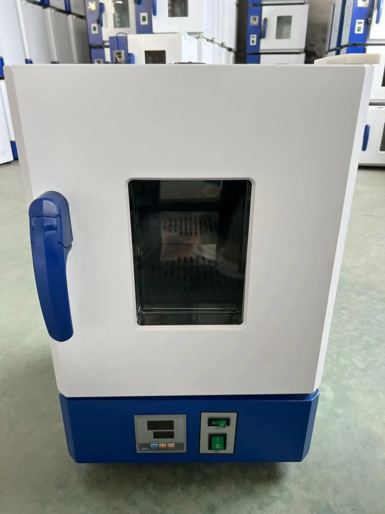 Kotak Perkecambahan Biji Kapal Baja Tahan Karat Inkubator Fermentasi Mikroba Suhu Konstan Elektro-termal Lab HN-25BS 220V 200W