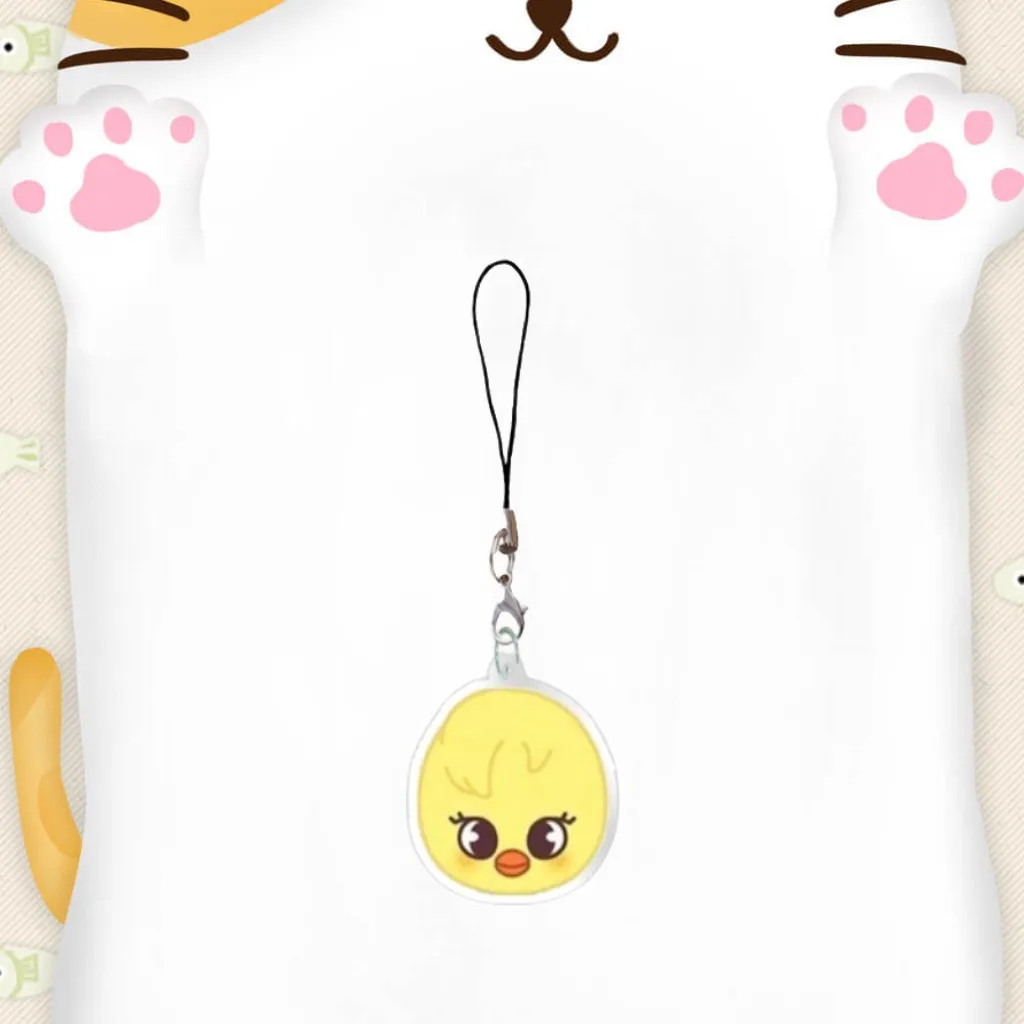 SKZOO figura de animal de dibujos animados llavero acrílico Stray Kids llavero de coche acrílico mochila funda de teléfono colgante regalos periféricos