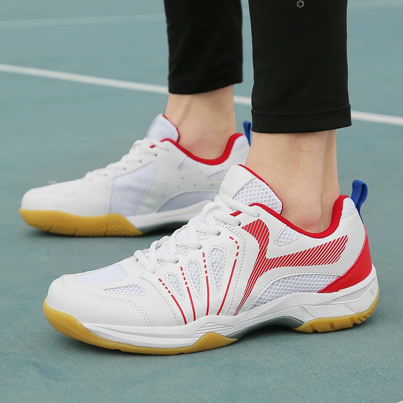 Große Größe 36-47 Männer Tennis Trainings schuhe atmungsaktive Low-Top-Tennis Turnschuhe rutsch feste Trainings schuhe Männer Outdoor-Sportschuhe