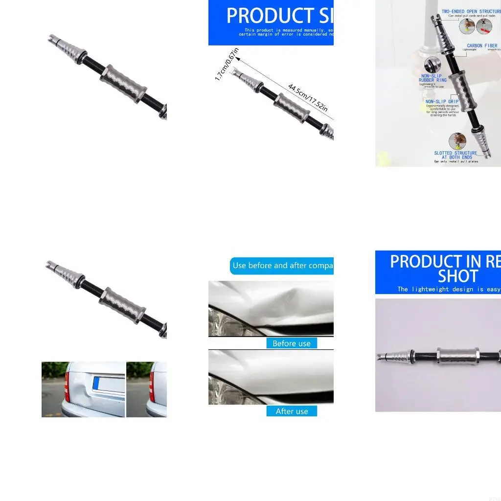 

Carbon Fiber Dents Puller Tool With Carbon Steel Construction For Motorcycles Vehicle Body Repair Works On Car And Bikes D7YA