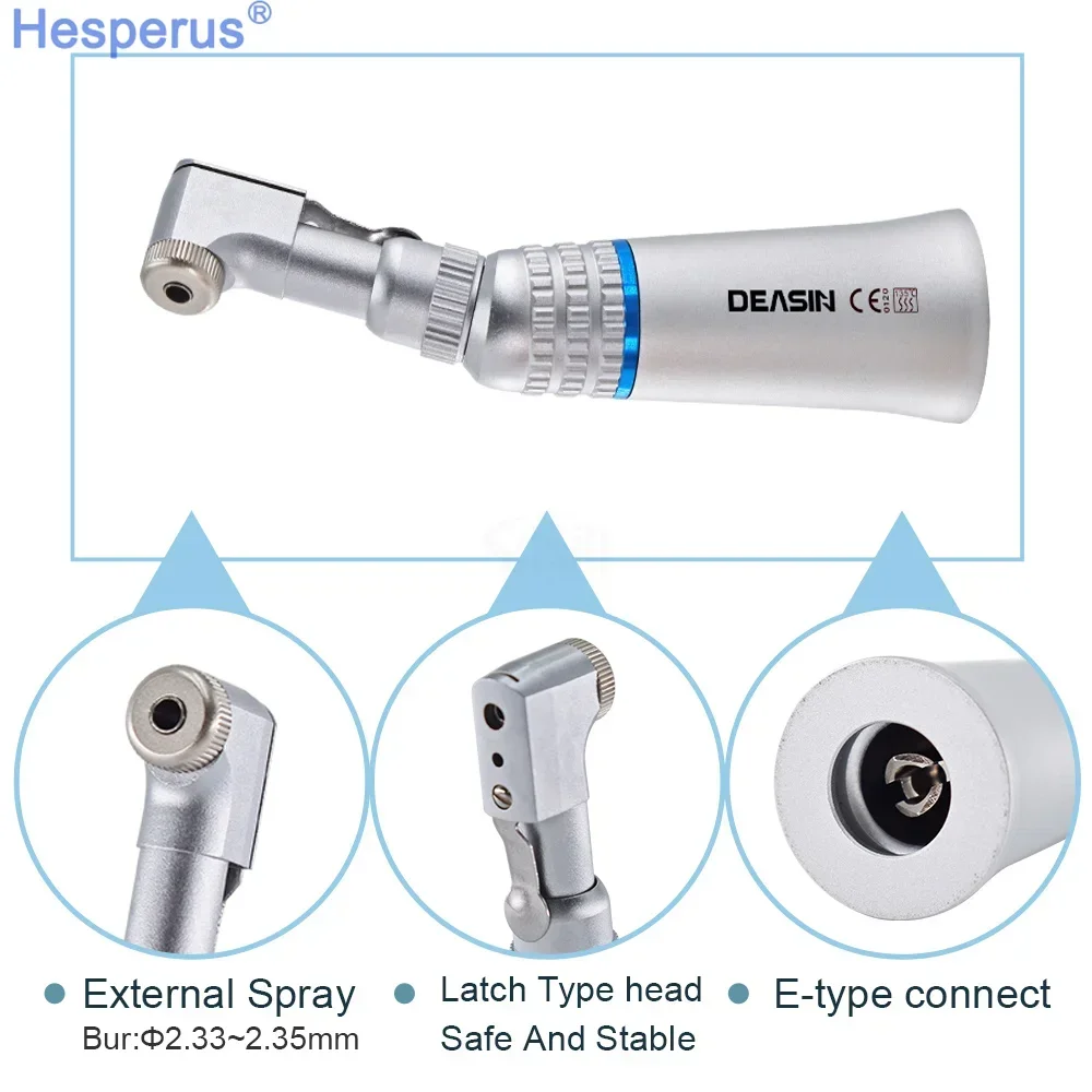 ขายร้อน Den tal Micromotor Contra Angle Handpiece ชุดมอเตอร์ช้ามือชิ้น Low Speed Handpiece ชุด 2 4 หลุม