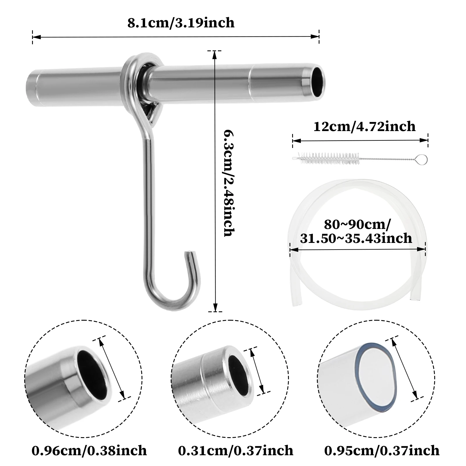 14/11pcs Maple Syrup Tapping Kit Stainless Steel Filter Tree Trunk Faucet for Farm Garden Maple Syrup Extractor Kitchen Gadgets