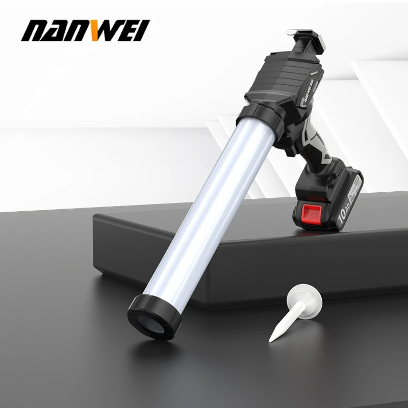 

NANWEI New Electric Glass Caulking Gun Home Sealant Gun Electric Glue Gun DIY Power Tools