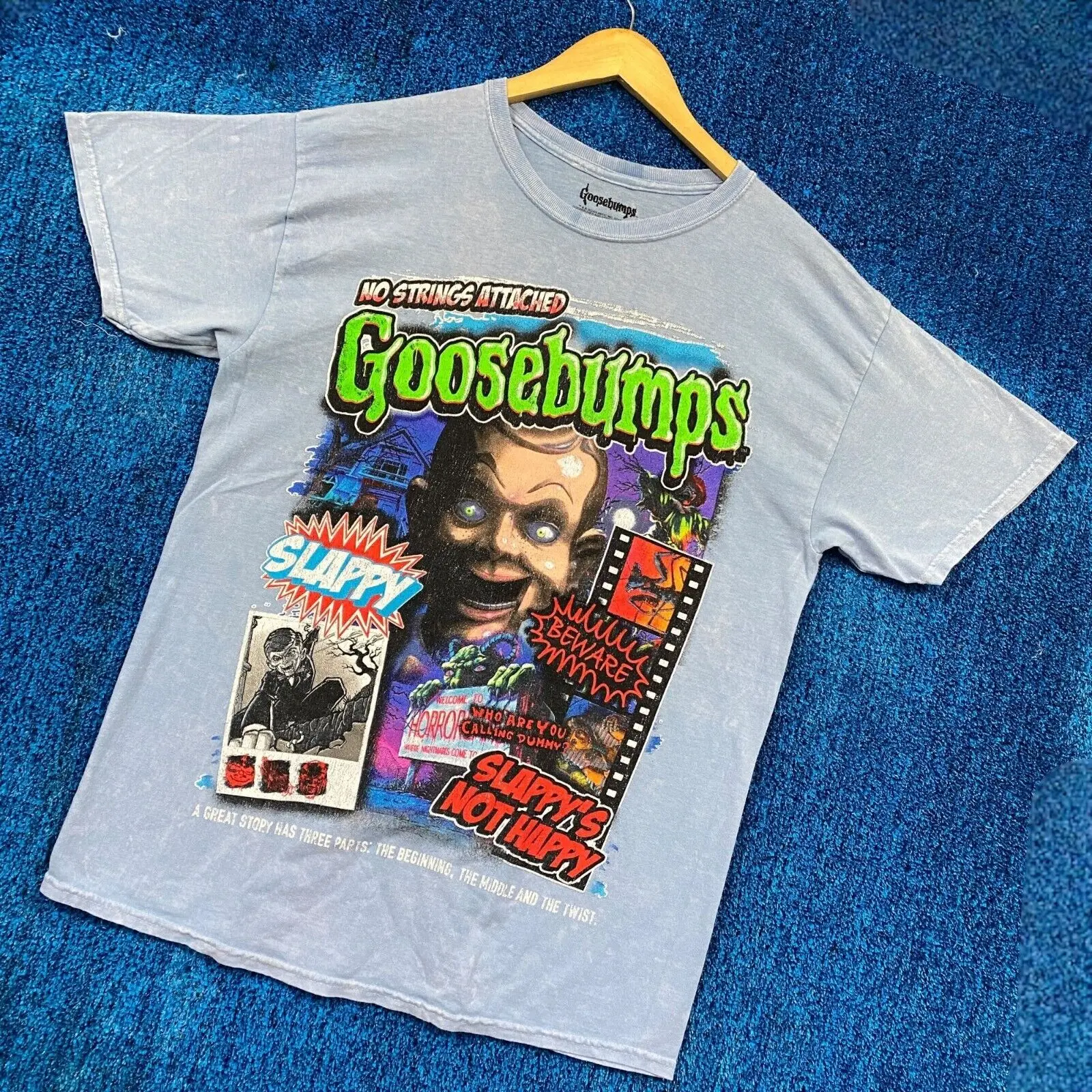 Goosebumps Slappy Horror Series T-shirt Size Large