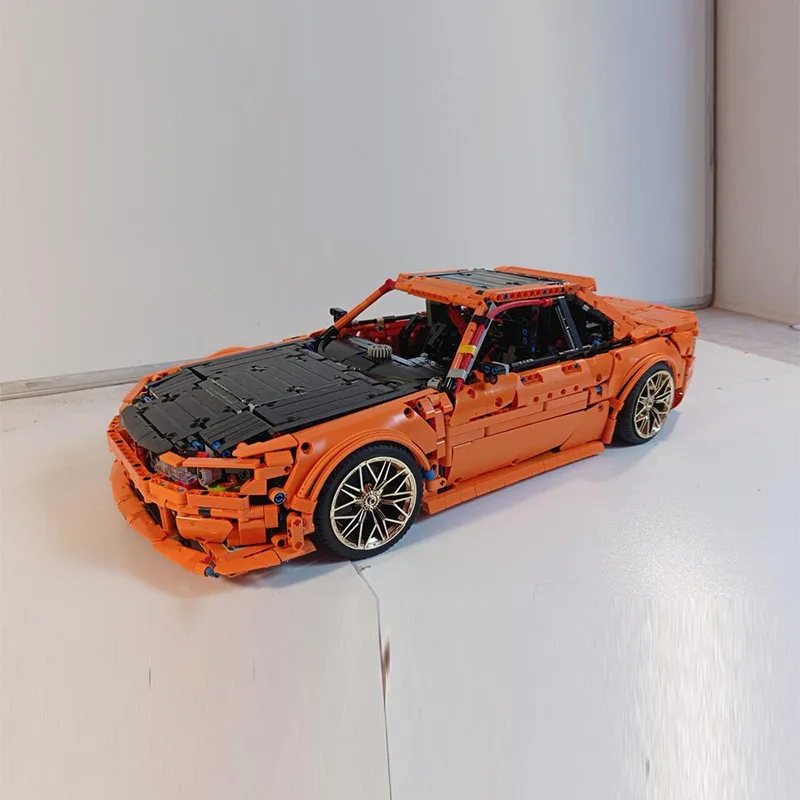 Speed Racing Car Model MOC Building Bricks S13 Origin Labo Hypercar Modular Technology Children Holiday Gifts Assemble Toys Suit #2