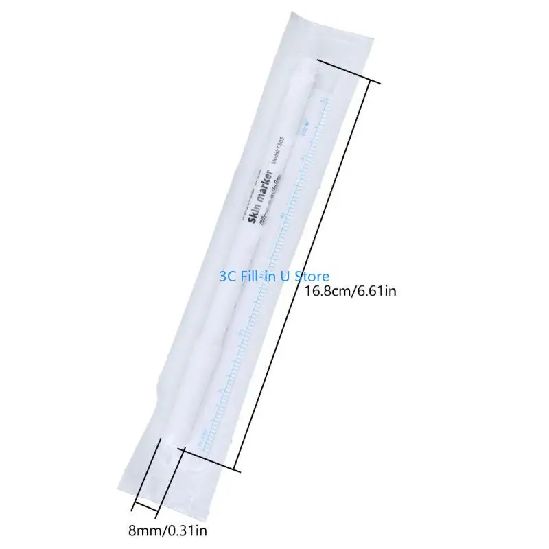 G8TA 10x قلم تحديد الحواجب الجراحي لتحديد موضع المكياج أدوات تحديد مقاومة للماء #6