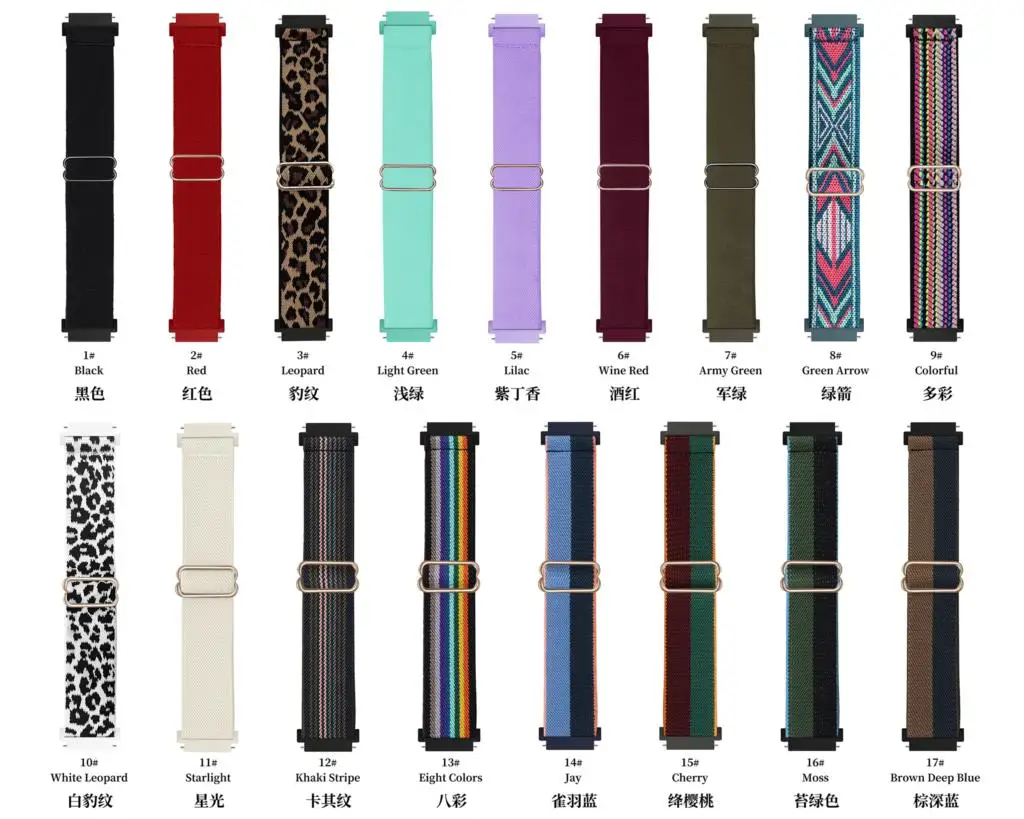 สายสายนาฬิกาข้อมือไนลอนยืดหยุ่น vivoactive 3 20มม. สำหรับ Garmin Forerunner 245 645 158 55สร้อยข้อมือ venu SQ 2/Venu2 PLUS watchband