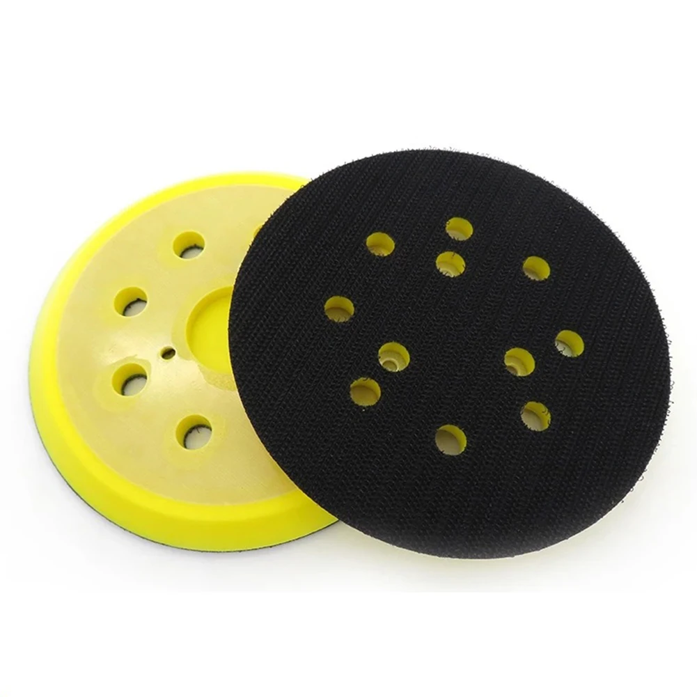 5inch 125mm 8-Hole 3 Nails Backing Pads Sanding Pad Hook And Loop Sander Sanding Disc Abrasive Tools