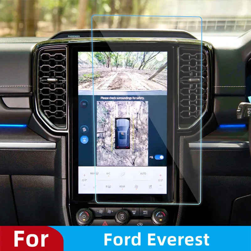 Tempered glass screen protector For Ford Everest 2023 Car GPS navigation film LCD screen Anti-scratch Film