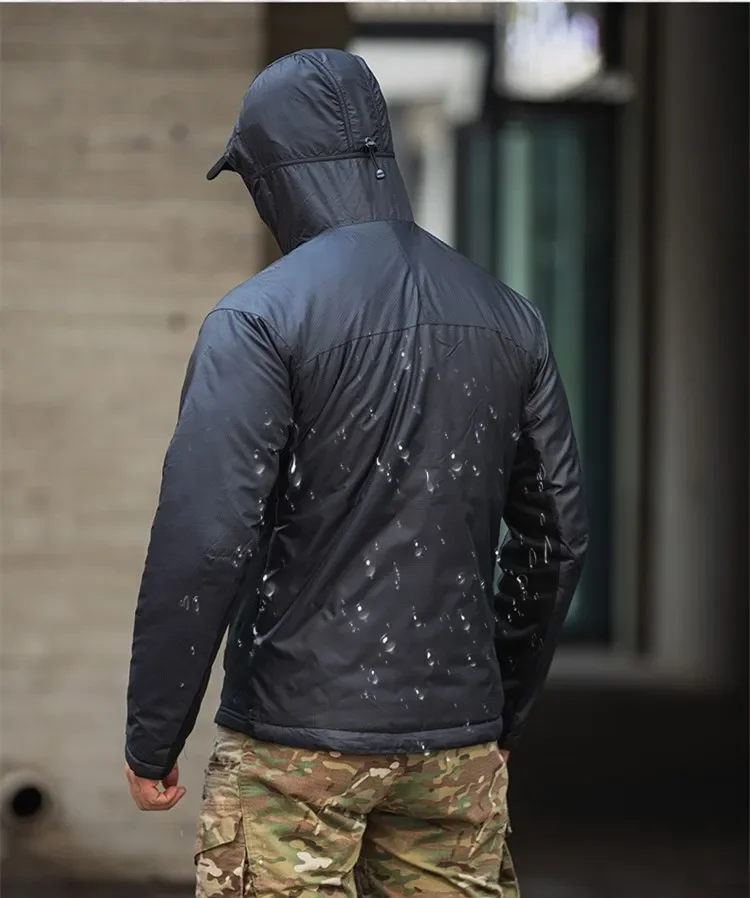 

New Man Winter Jacket Windproof Warm Clothes Ultralight Waterproof Hooded Jacket Liner Outdoor Sports Windbreaker Coat
