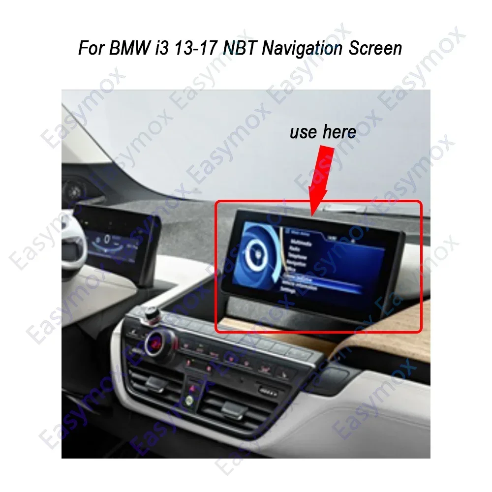 For BMW I3 13-17 NBT BM 9306743 03 CID 1025 F10L CI IPS LGMU Center Console Navigation Radio Multimedia Screen