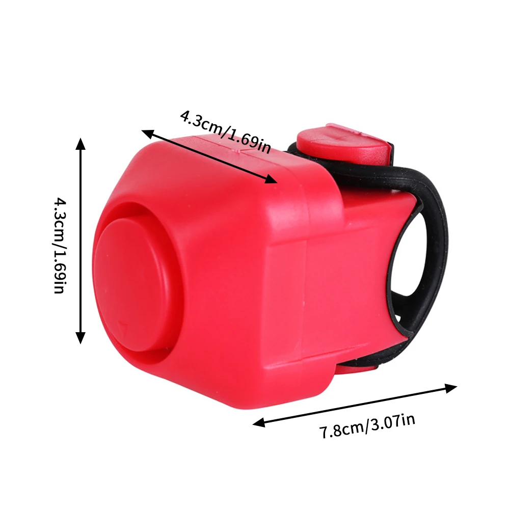 Fahrrad Elektronische Laute Hupe 130 Db MTB Fahrrad Sicherheit Warnung Alarm Radfahren Lenker Glocke Ring Reiten Ring Glocke Zubehör