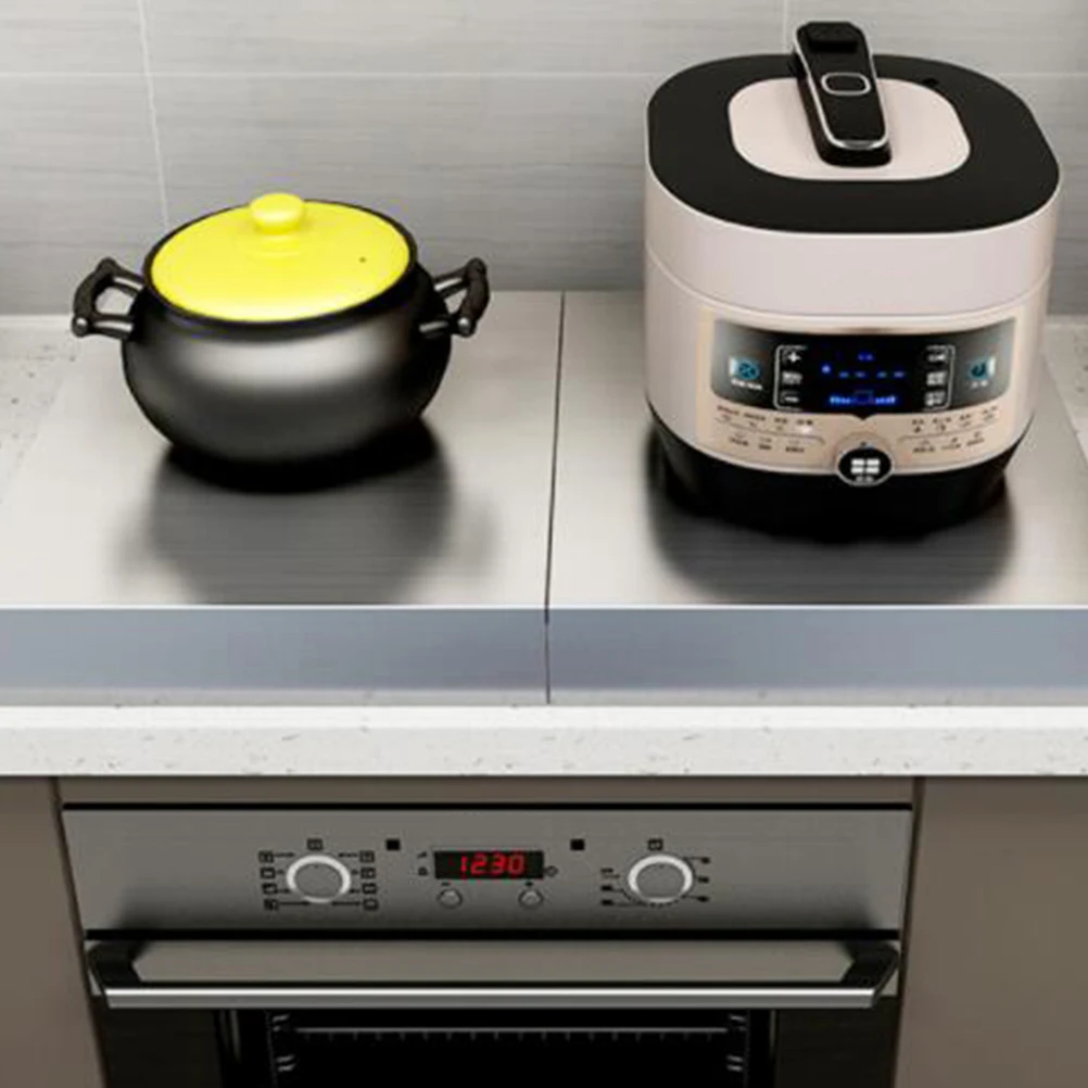 

Multifunctional Gas Stove Protective Cover Kitchen Storage Rack Induction Hob Counter Shelf Oven Cabinet Organizer