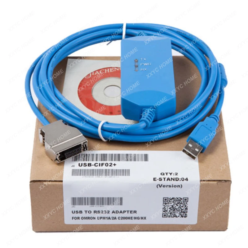 

Suitable PLC Programming Cable Communication CPM1A/2A/CQM1 Data Download line USB-CIF02+ 3m