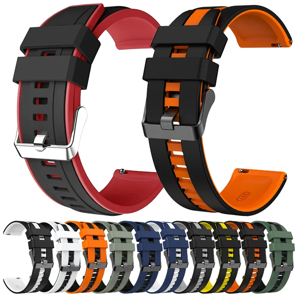 

Спортивный ремешок 22 мм для Redmi Watch 5 Lite/Active Correa Браслет Xiaomi Watch 2 Pro Band S4 S1 Pro color 2, сменный браслет