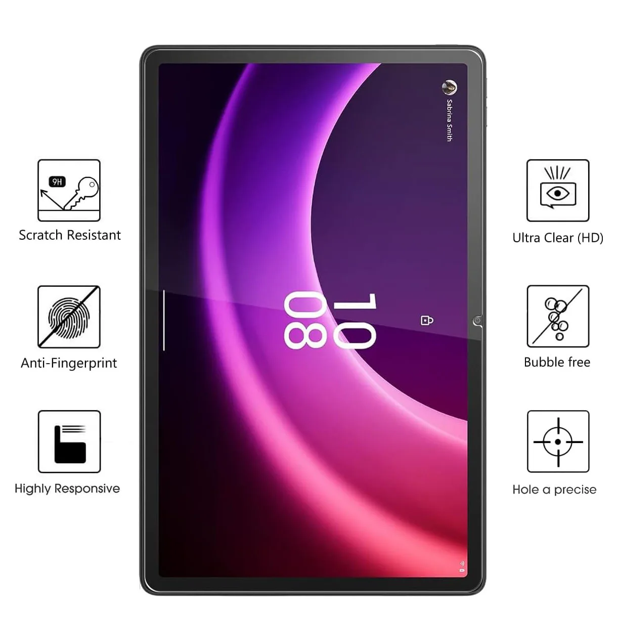 2PCS Tempered Glass Screen Protector for Lenovo Tab P11 Gen 2 M10 FHD Plus 3rd Gen M9 M8 M7 Legion Y700 Xiaoxin Pad 2024 YOGA 11