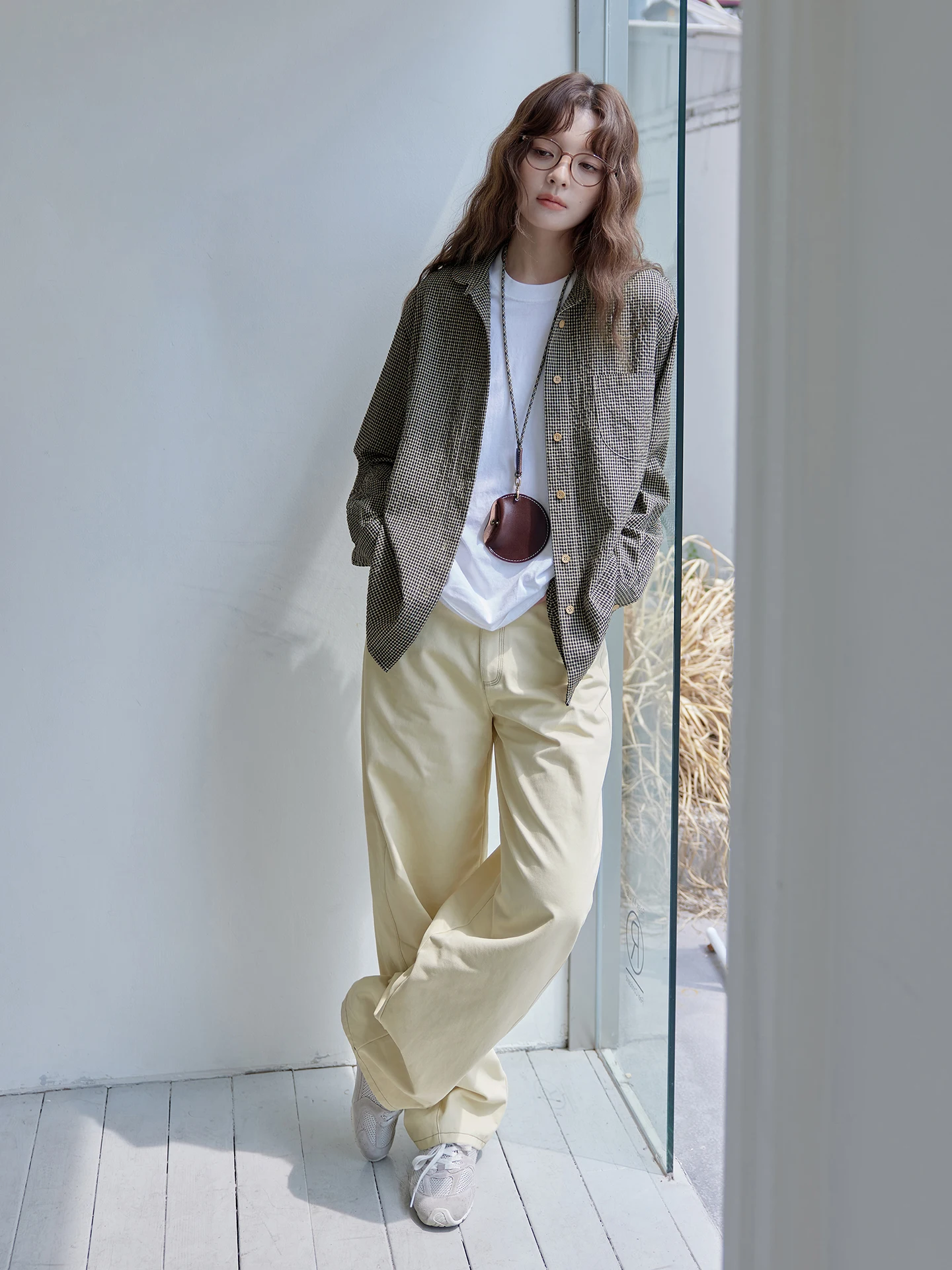 Mlife Vintage Casual Bla id Knot Long Sve irt Luźna bawełniana koszula damska na jesień, oddychająca i wygodna