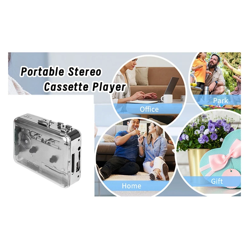 

Hi-Fi стерео-кассетный плеер с USB-конвертером для прямого преобразования MP3 в USB-флешку Retro-A31R