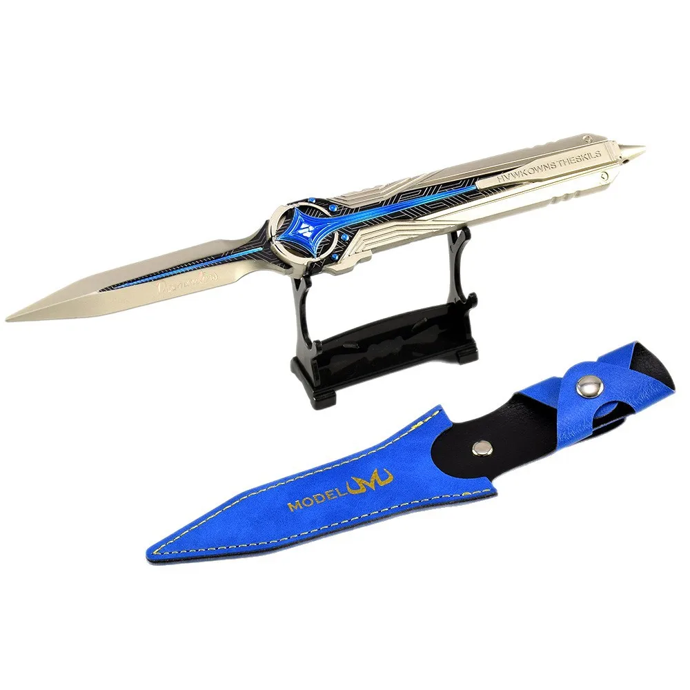 26CM Delta Force Chinese Game Randapparatuur North Star Mes Metaal Ambachtelijk Model Collectible Bureauornamenten Creatieve cadeaus voor jongen