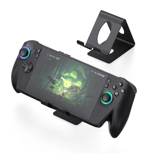 Imagen 2 del producto Soporte de escritorio X155 para consola de juegos, soporte para tabletas con almohadilla de silicona antideslizante Compatible con Steam Deck/ROG/Switch/teléfono
