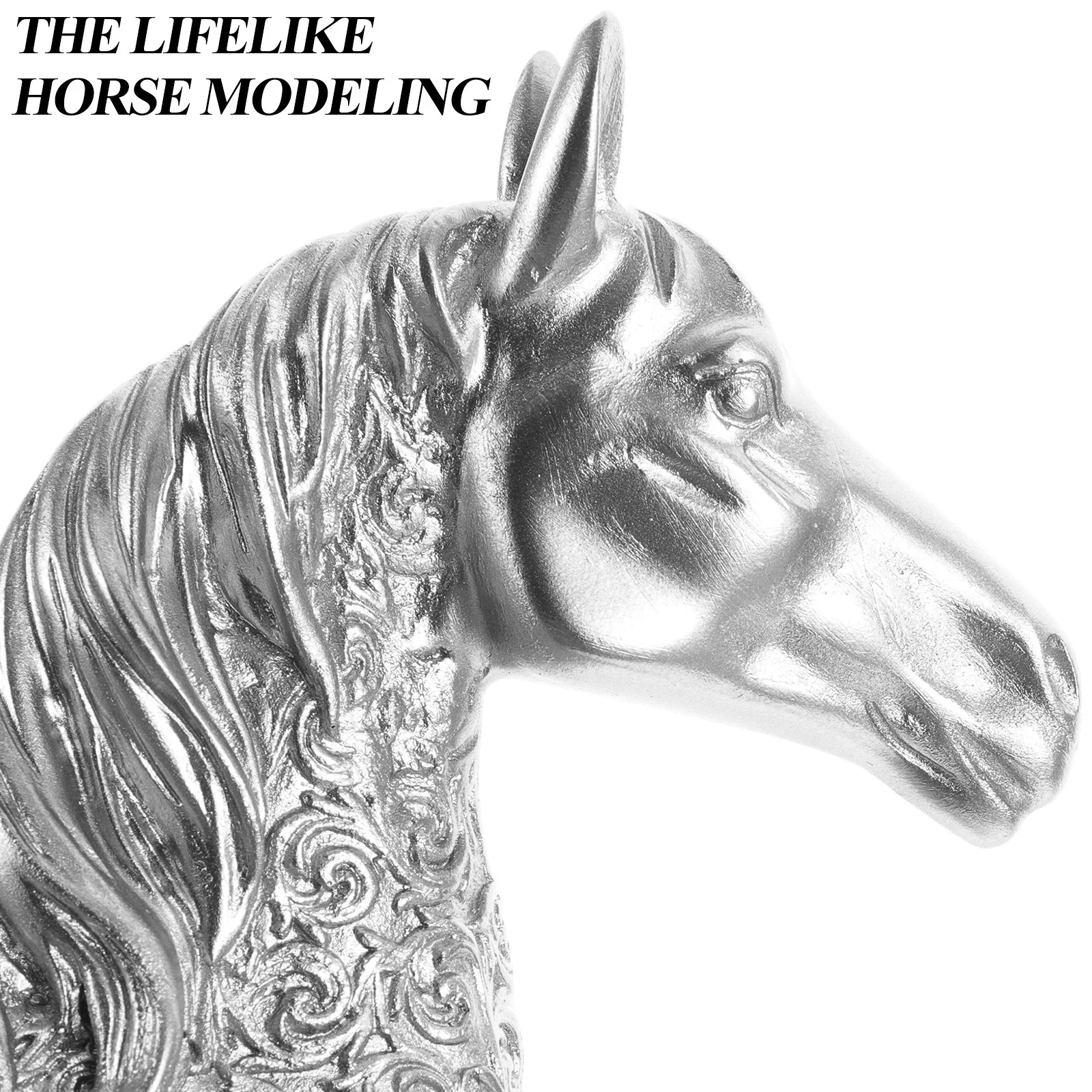 

for Horse Lovers Decorations Standing Statue Animal Figurine Home Accessories Ornament