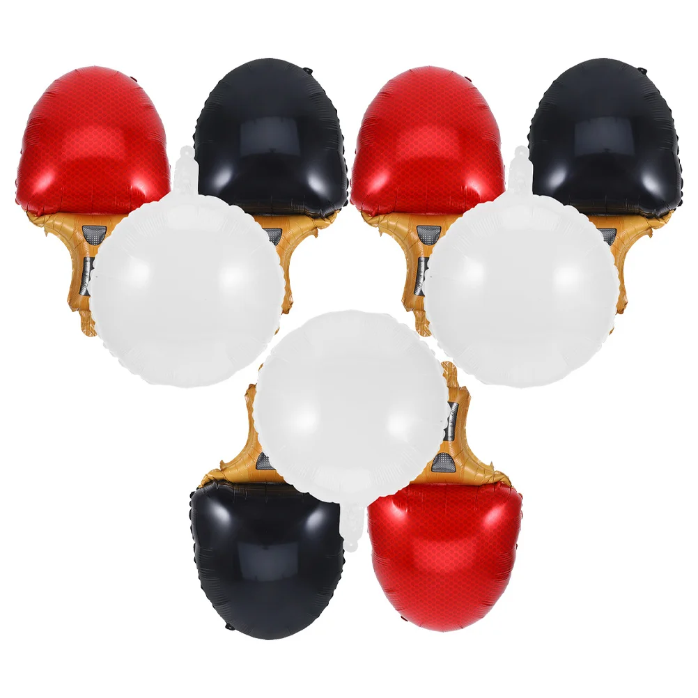 

9Pcs Table Tennis Balloons Foil Reusable Sports Party Decor Birthday Event Indoor Outdoor Supplies Table Tennis Balloon