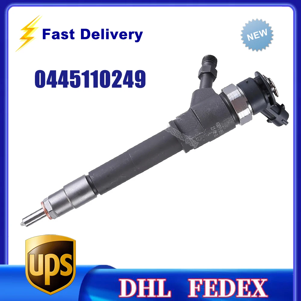 

0445110249 High-pressure Common Rail Injector Compatible for FordRanger for PK for PJ for Mazda OE#0445110249