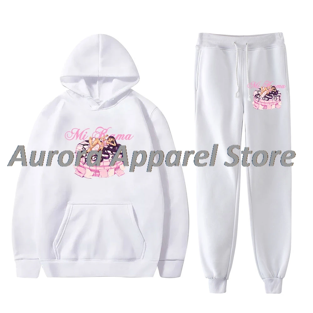 Paloma Mami Mi Kama Hoodies Jogger Pants Codigos De Muneka Merch مجموعة ملابس الشارع الشهير للنساء والرجال #2
